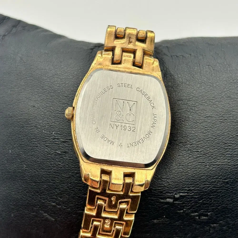 NY&C Rose Gold Women’s Fashion Watch Working New Battery